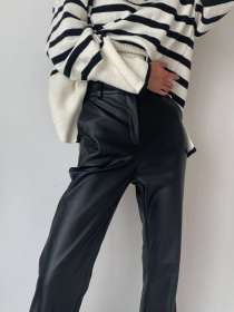 Повсякденні штани Milirud модель mil415-chornij Повсякденні штани Milirud модель mil415-chornij Фото