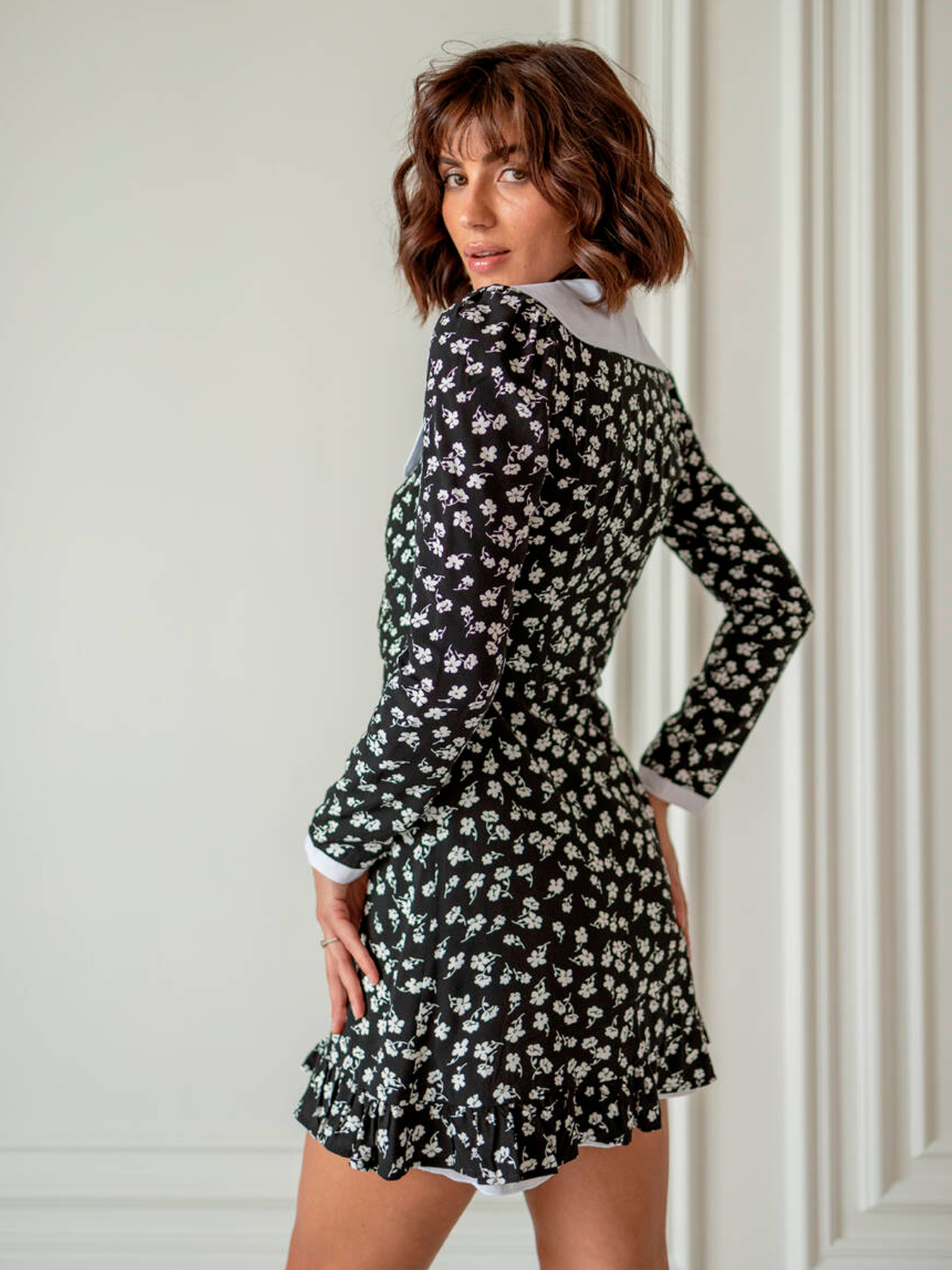 Платье мини Milirud модель mil500-chornij Фото