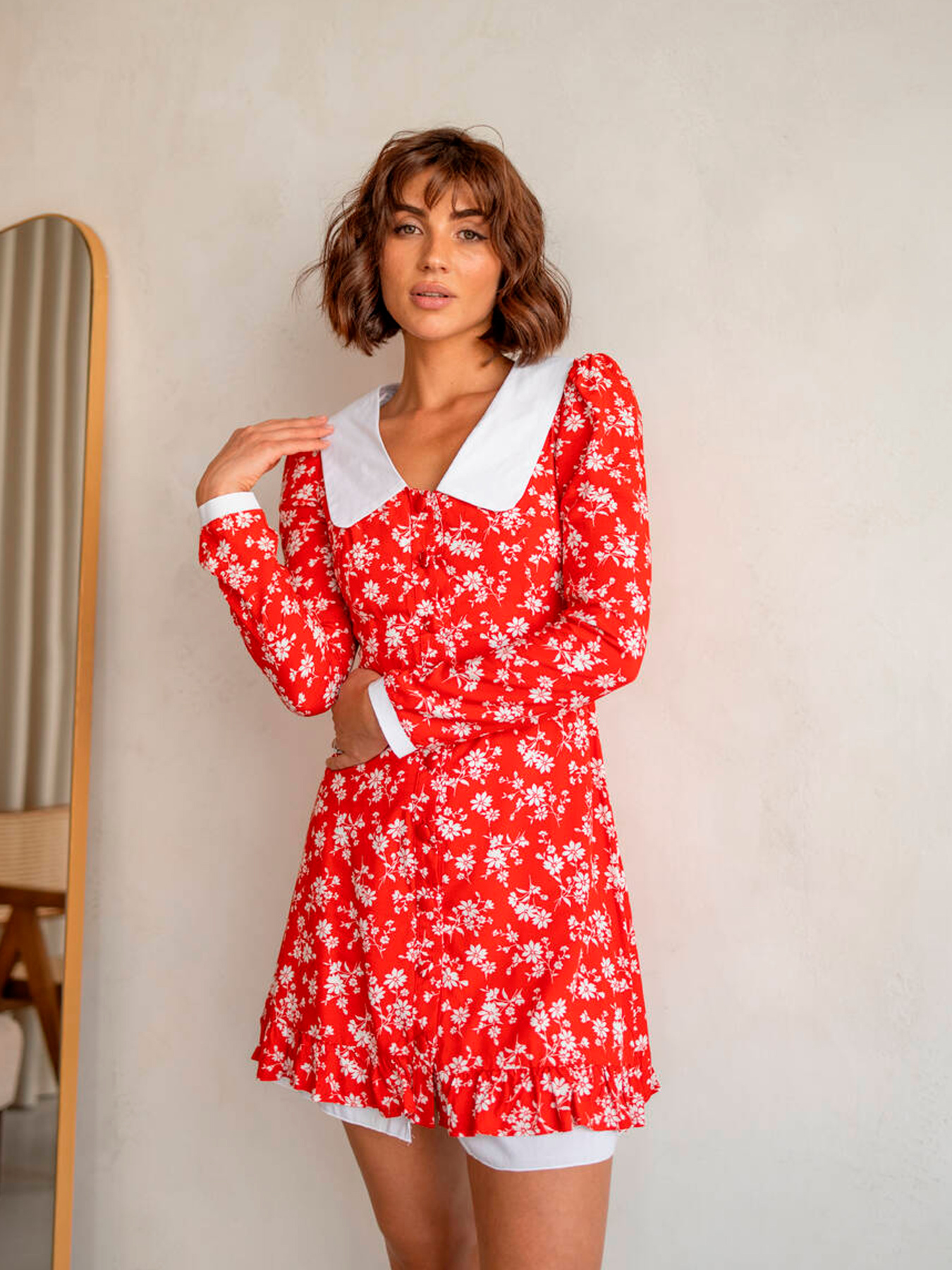 Платье мини Milirud модель mil500-chervonij Фото