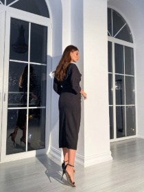 Костюм Milirud (топ + спідниця) модель mil475-chornij Фото