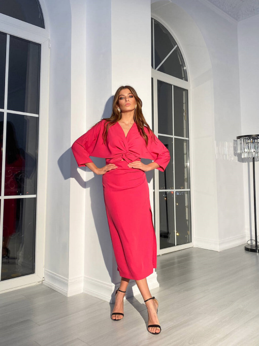 Костюм Milirud (топ + спідниця) модель mil475-malinovij Фото