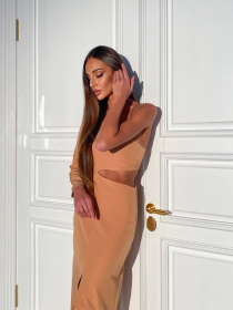 Платье миди Milirud модель mil476-kemel Фото