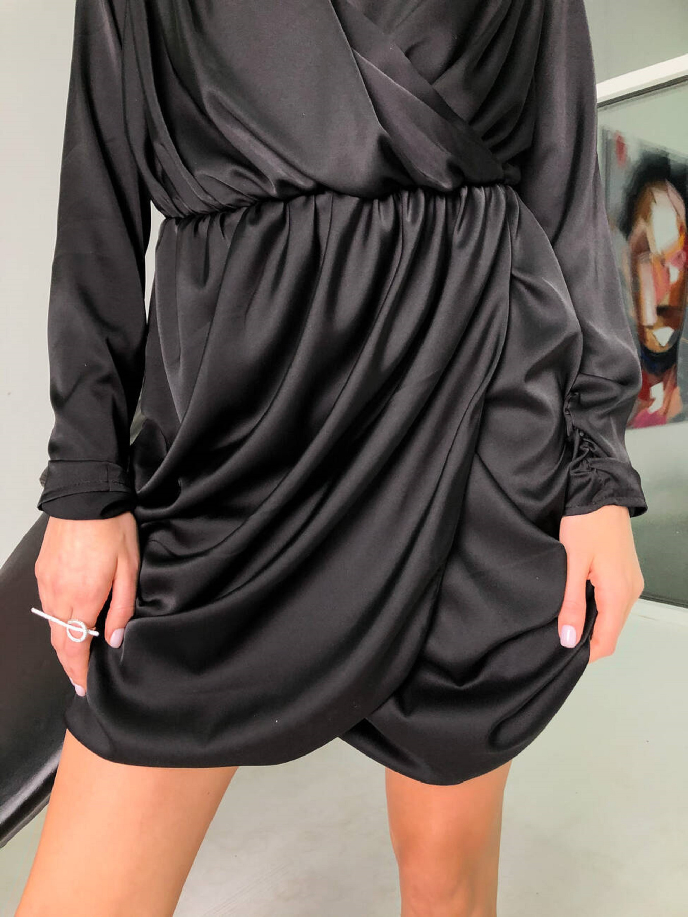 Платье мини Milirud модель mil417-chornij Фото