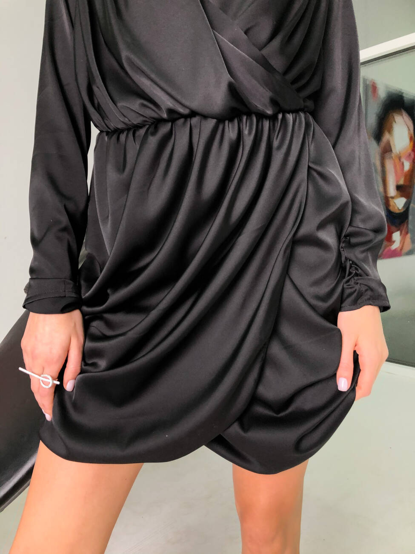 Платье мини Milirud модель mil417-chornij Фото