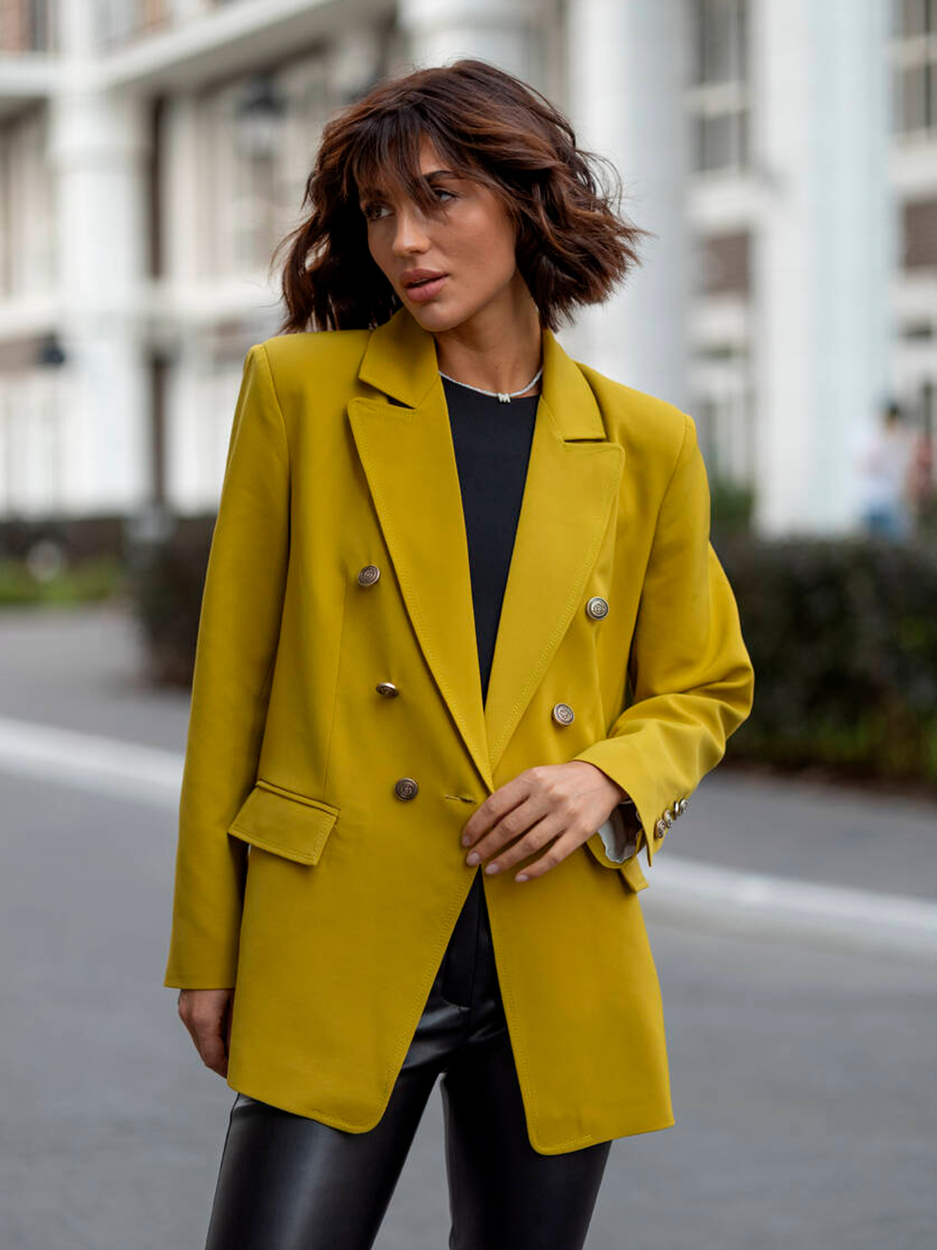 Блейзер Milirud модель mil526-olivkovij Фото