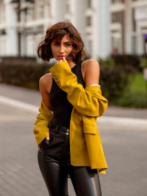 Блейзер Milirud модель mil526-olivkovij Фото