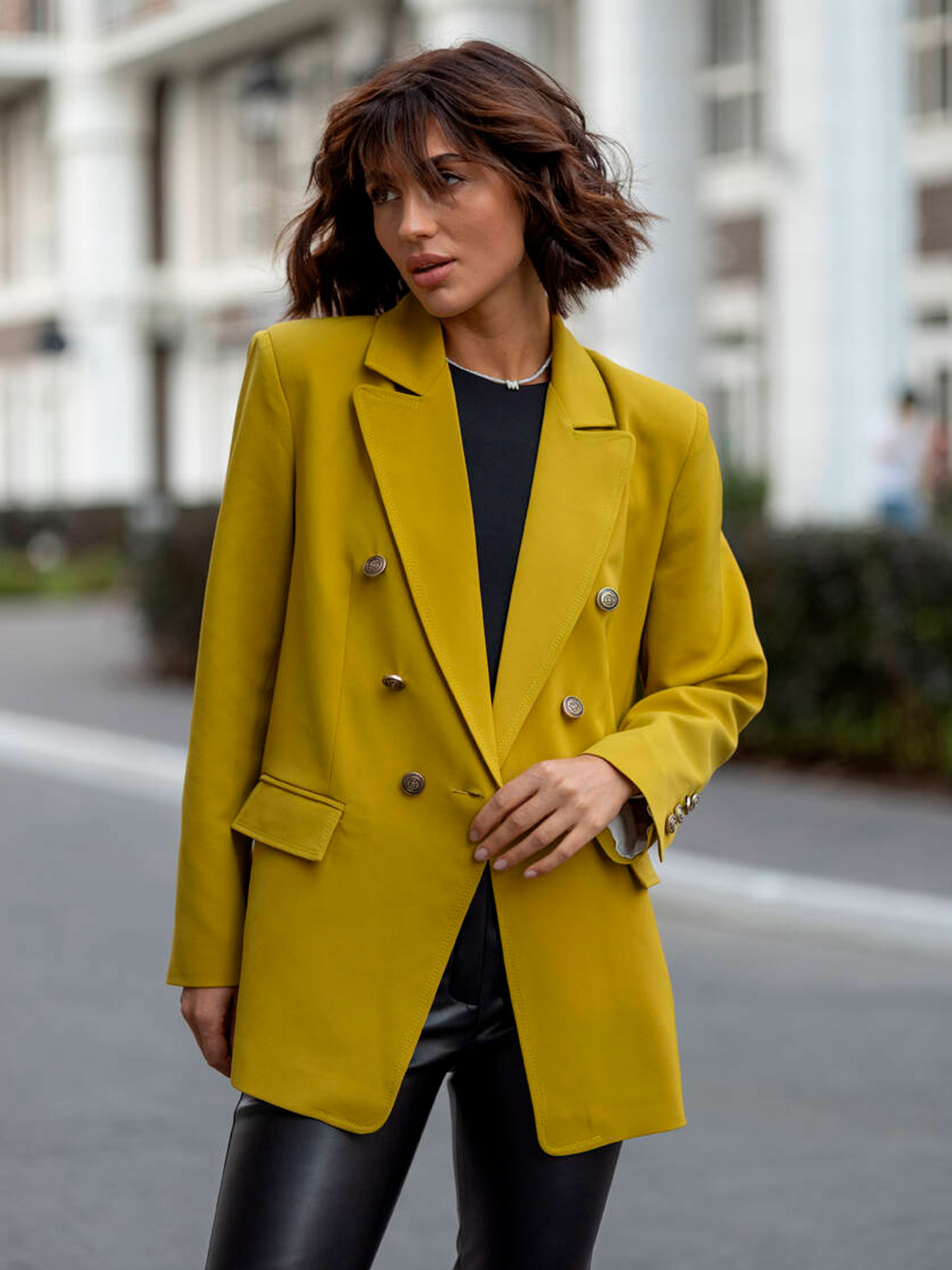 Блейзер Milirud модель mil526-olivkovij Фото