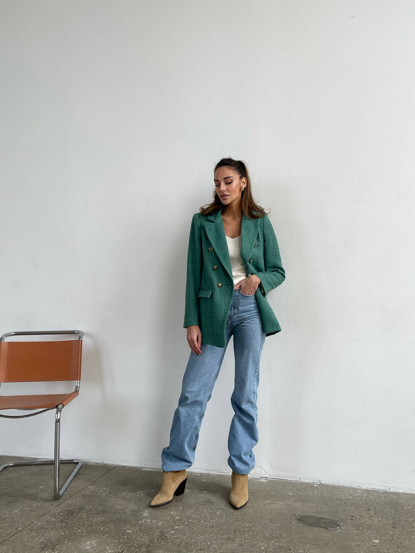 Блейзер Milirud модель mil526-zelenij Фото