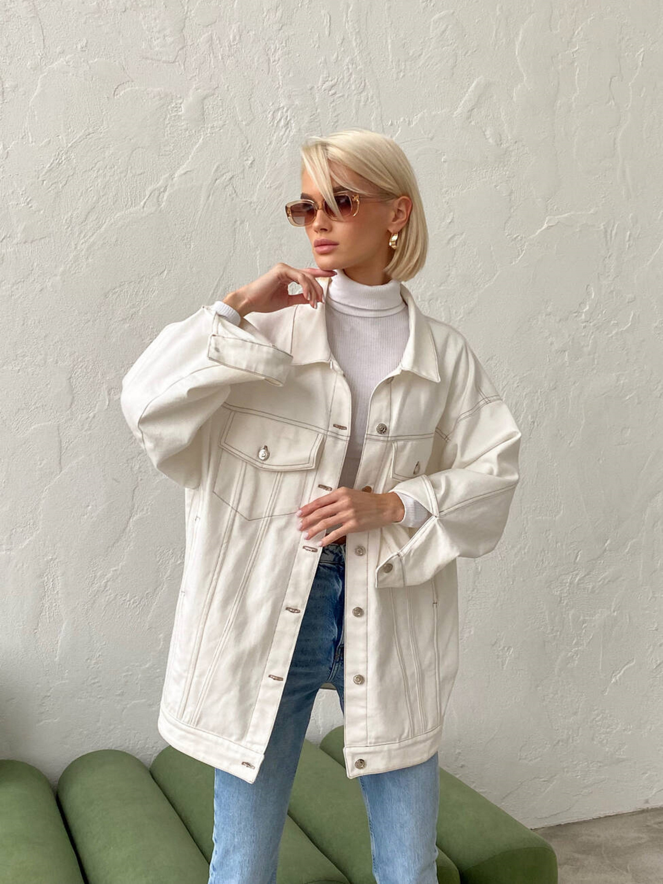 Джинсовая куртка Milirud модель mil511-blij Фото