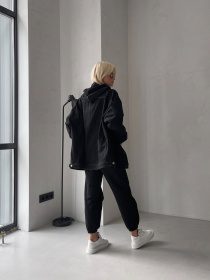 Джинсовая куртка Milirud модель mil511-chornij Фото