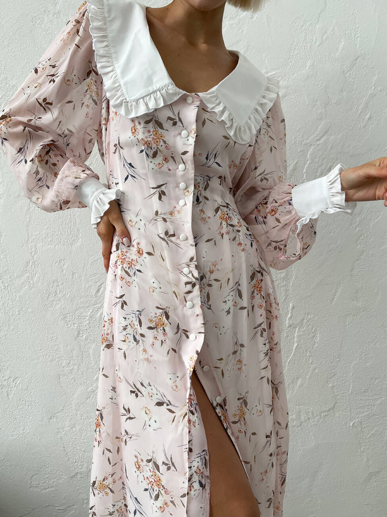 Платье миди Milirud модель mil516-pudra Фото