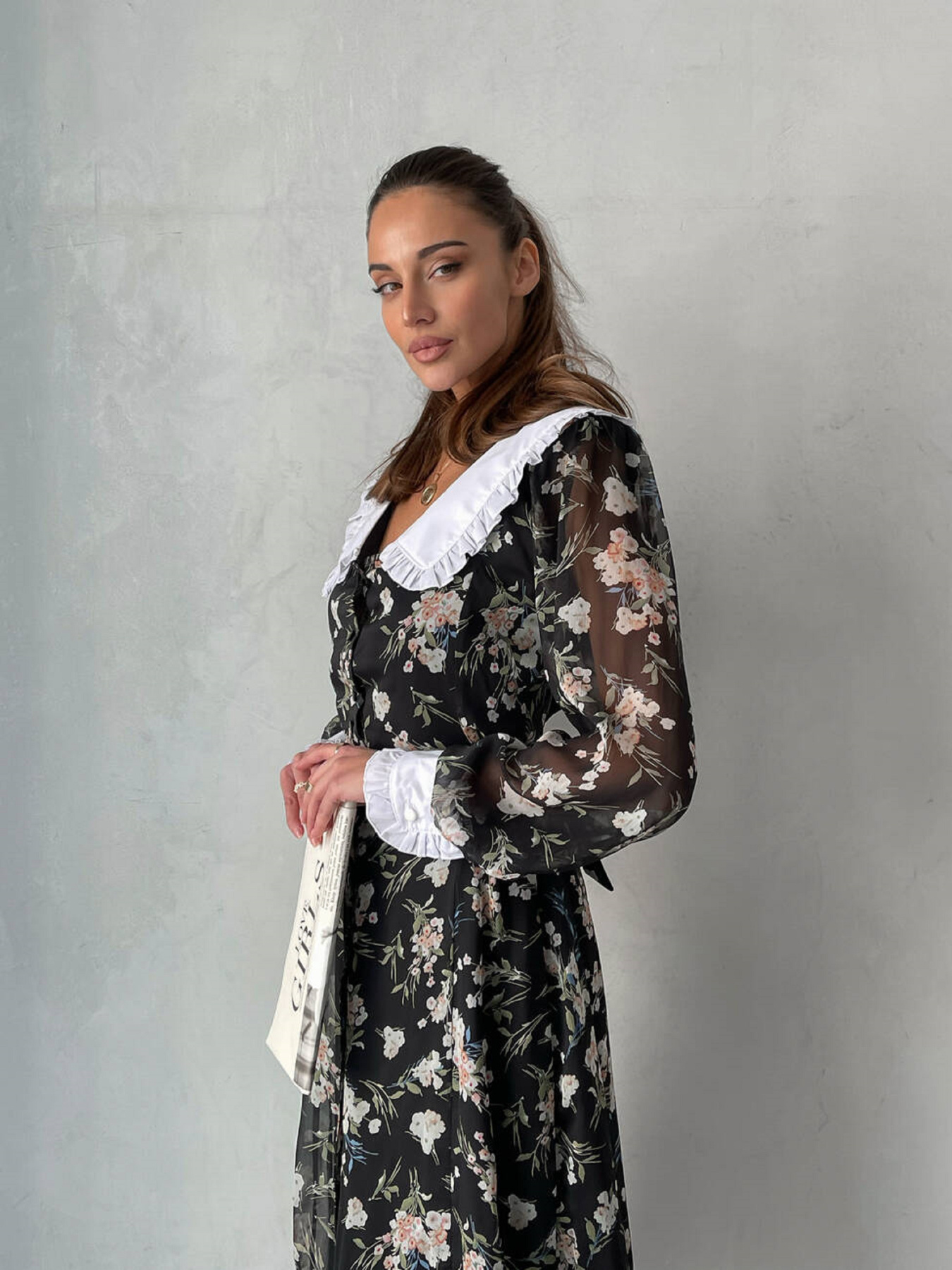 Платье миди Milirud модель mil516-chornij Фото