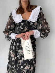 Платье миди Milirud модель mil516-chornij Фото