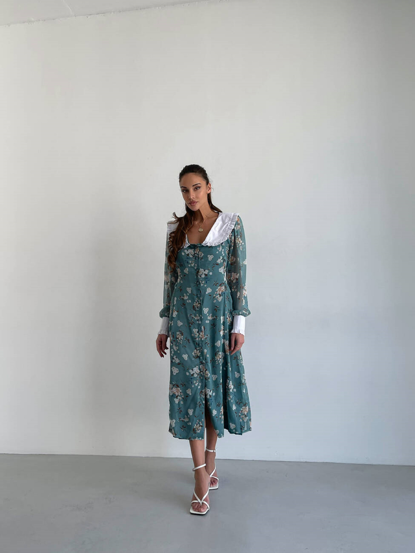 Платье миди Milirud модель mil516-zelenij Фото