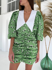 Платье мини Milirud модель mil471-zelenij Фото