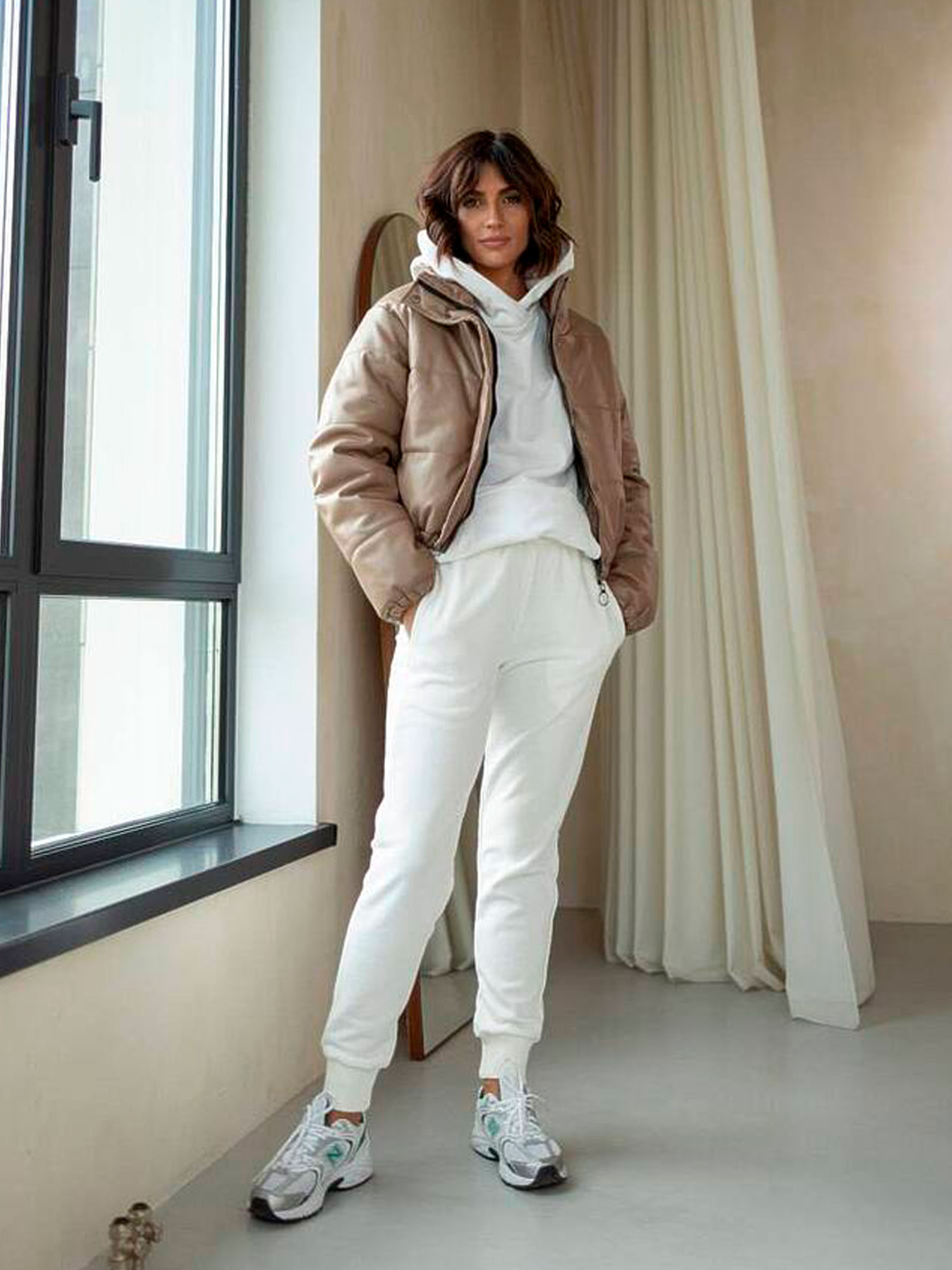 Шкіряна куртка Milirud модель mil353-kapuchino Шкіряна куртка Milirud модель mil353-kapuchino Фото