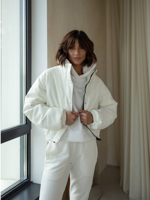 Куртка кожаная Milirud модель mil353-blij Фото