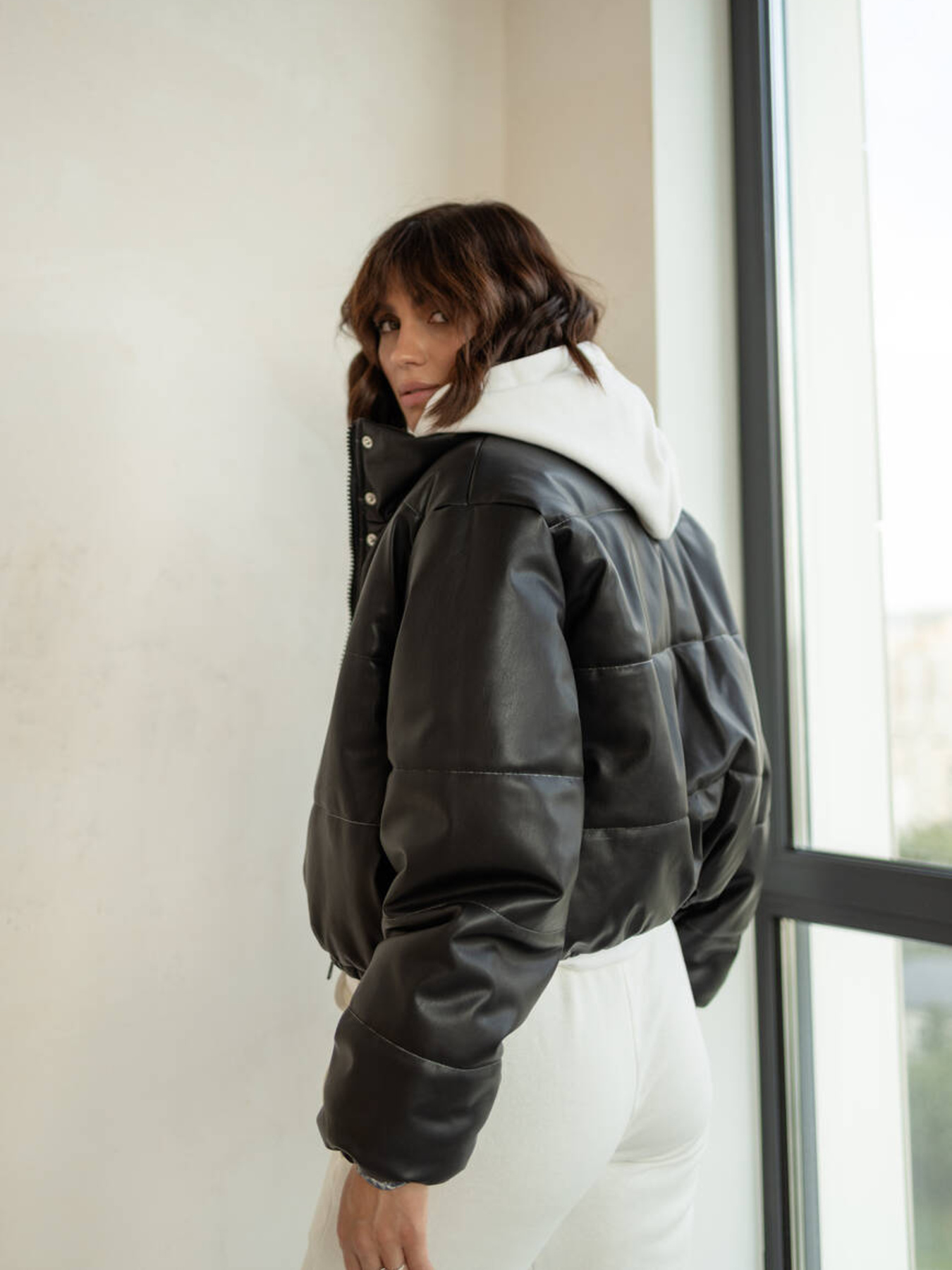 Куртка кожаная Milirud модель mil353-chornij Фото