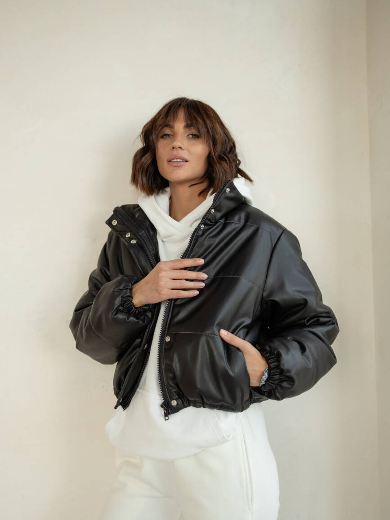 Куртка кожаная Milirud модель mil353-chornij Фото