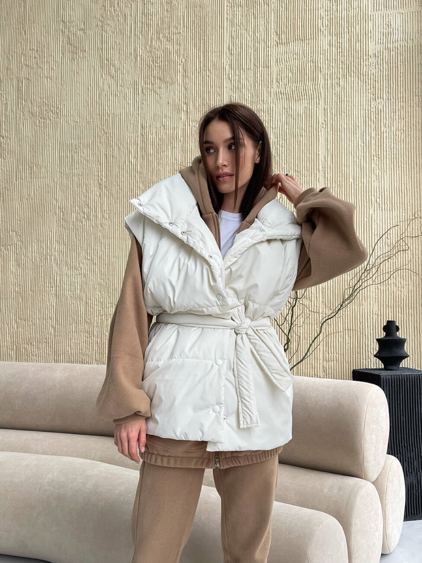 Жилет с утеплителем Milirud модель mil519-blij Фото