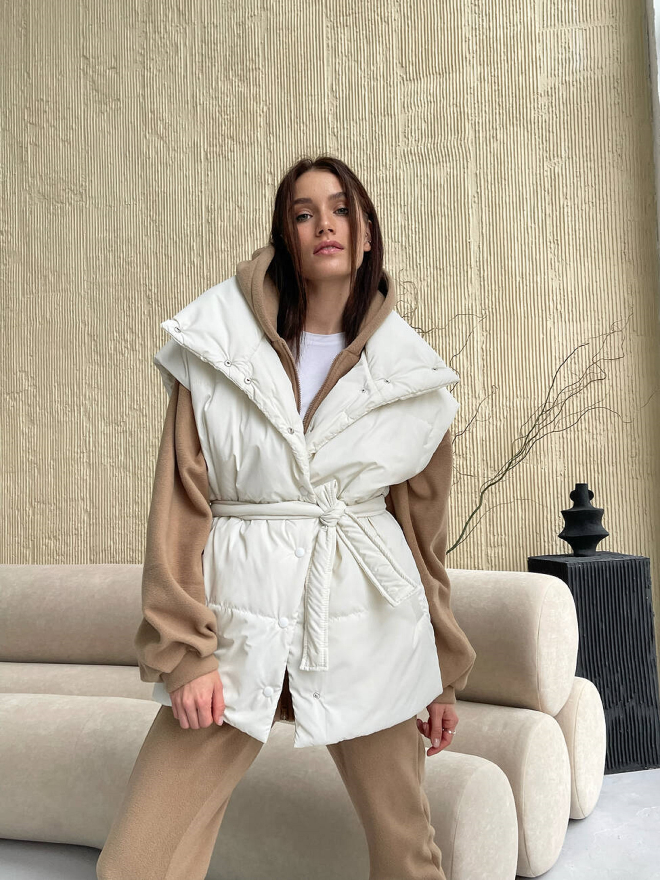 Жилет с утеплителем Milirud модель mil519-blij Фото