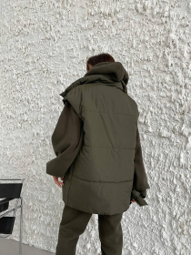 Утепленный жилет Milirud модель mil519-hak Фото