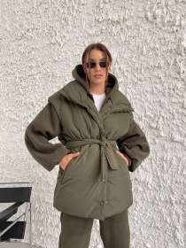 Утепленный жилет Milirud модель mil519-hak Фото