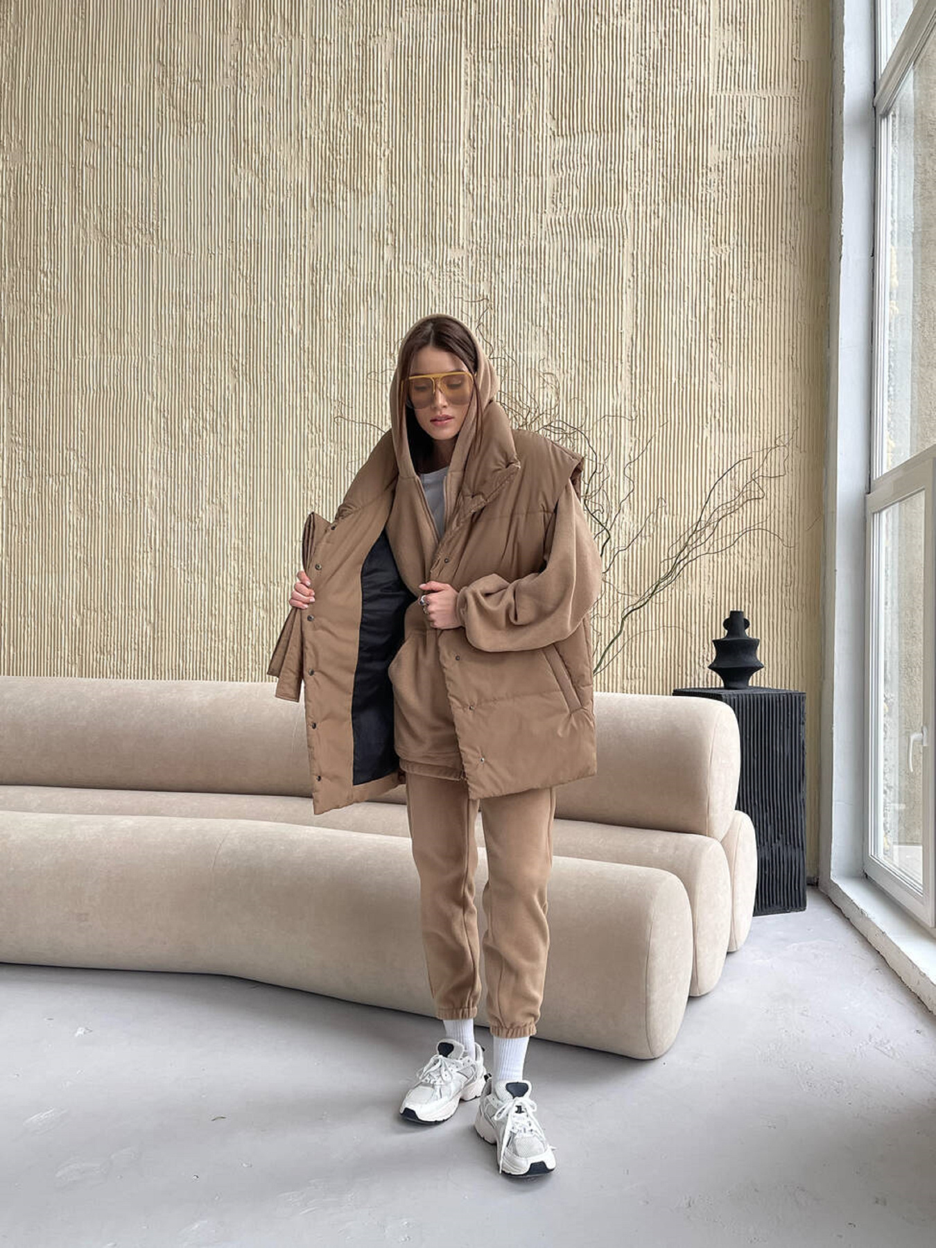 Жилет с утеплителем Milirud модель mil519-kemel Фото