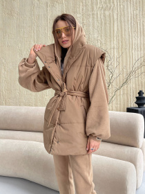 Жилет с утеплителем Milirud модель mil519-kemel Фото