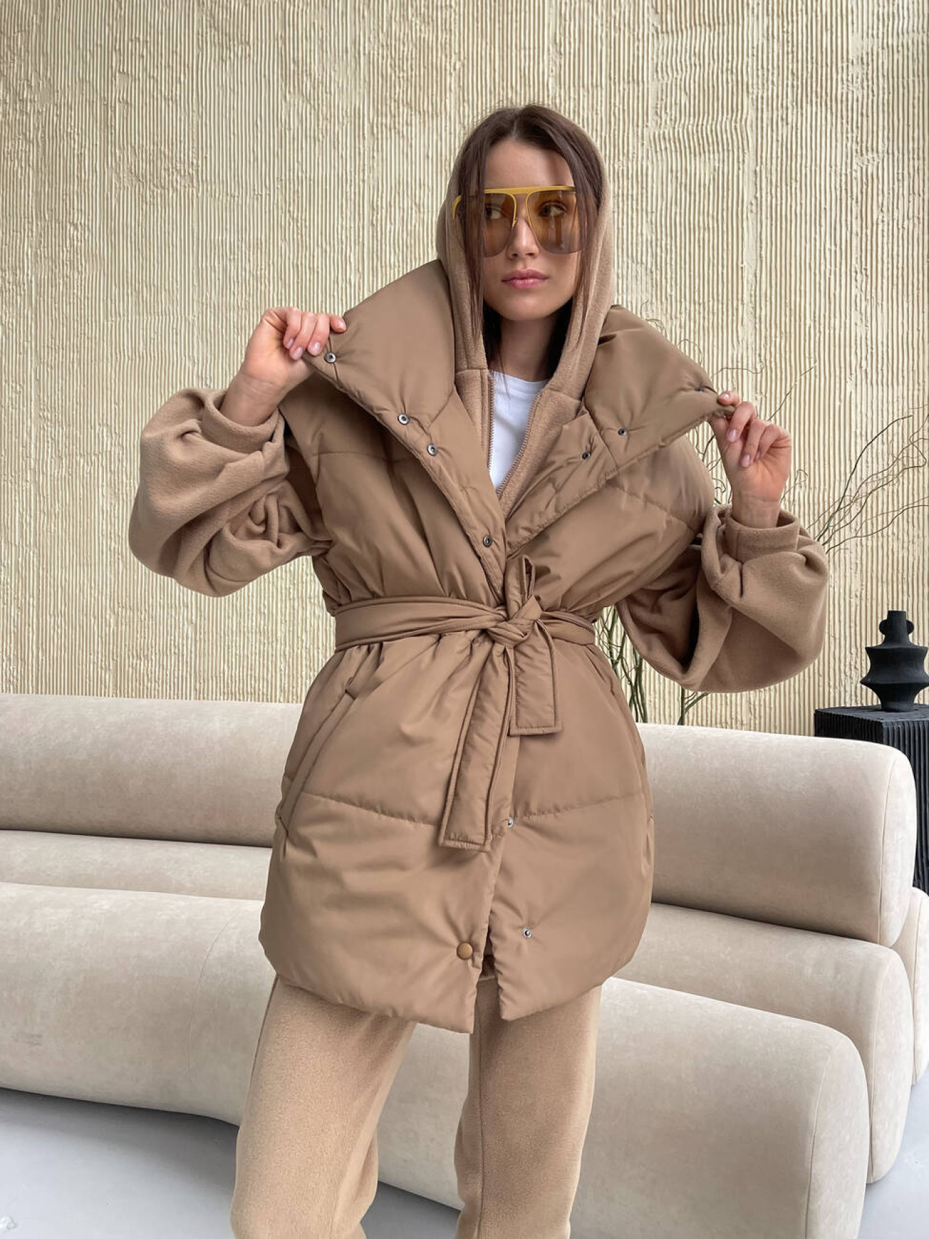 Утепленный жилет Milirud модель mil519-kemel Фото