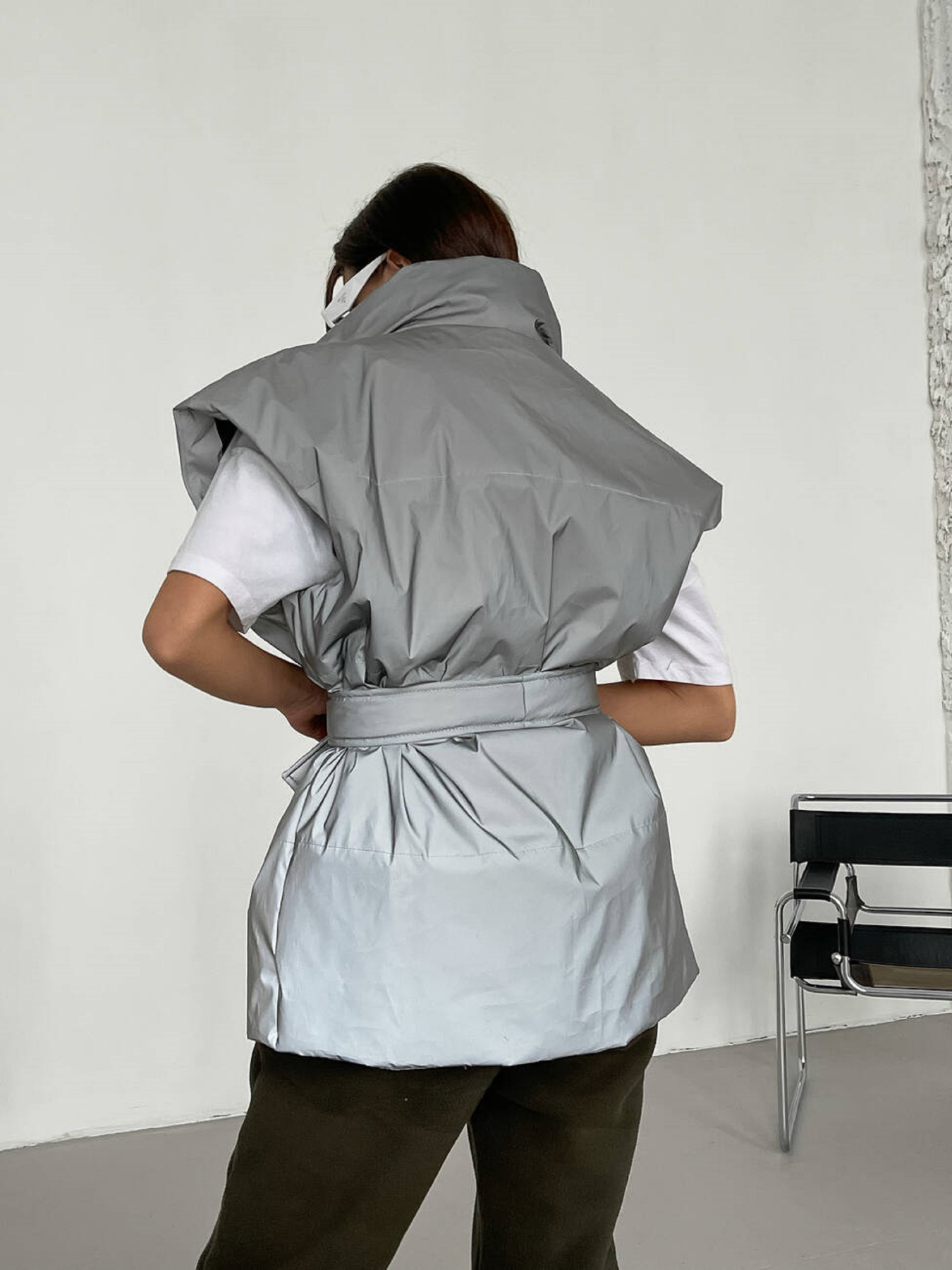 Жилет с утеплителем Milirud модель mil519-svtlovdbivnij Фото