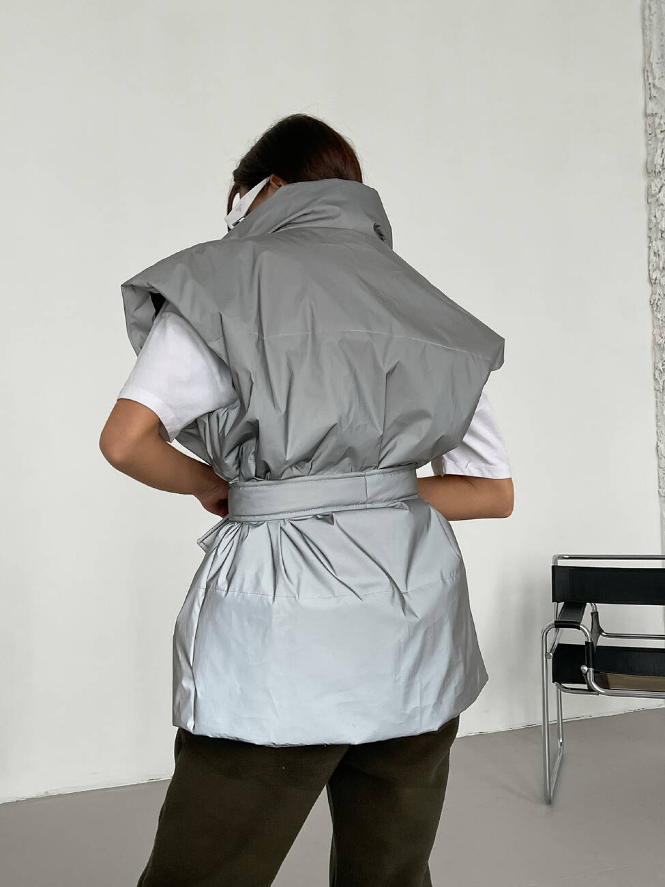 Утепленный жилет Milirud модель mil519-svtlovdbivnij Фото