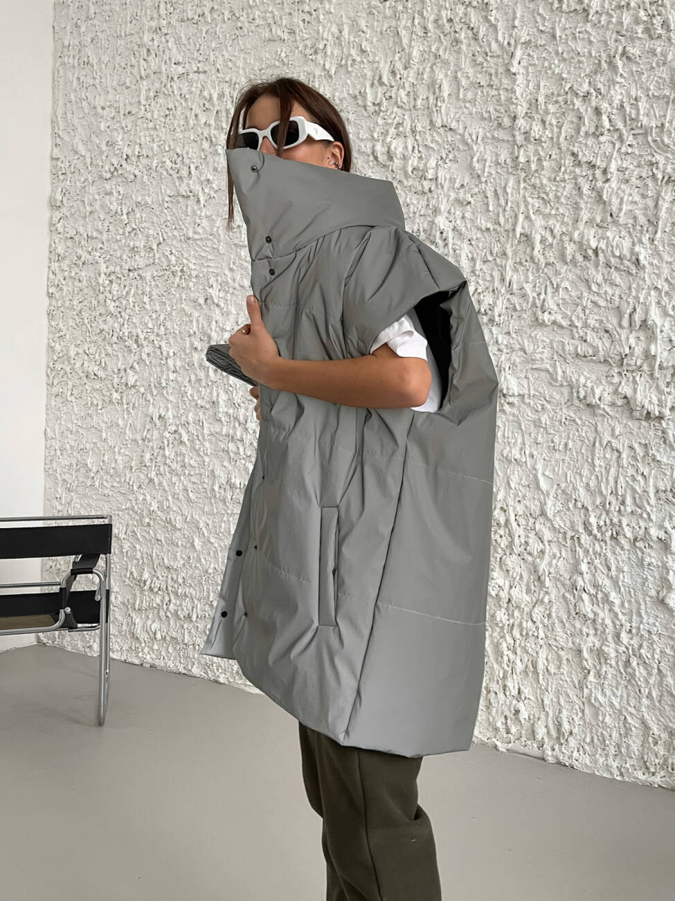 Утепленный жилет Milirud модель mil519-svtlovdbivnij Фото