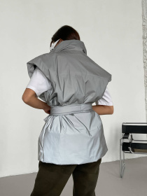 Утепленный жилет Milirud модель mil519-svtlovdbivnij Утепленный жилет Milirud модель mil519-svtlovdbivnij Фото