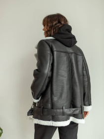 Дубленка Milirud модель mil520-chornij Фото