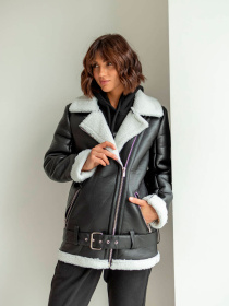 Дубленка Milirud модель mil520-chornij Дубленка Milirud модель mil520-chornij Фото