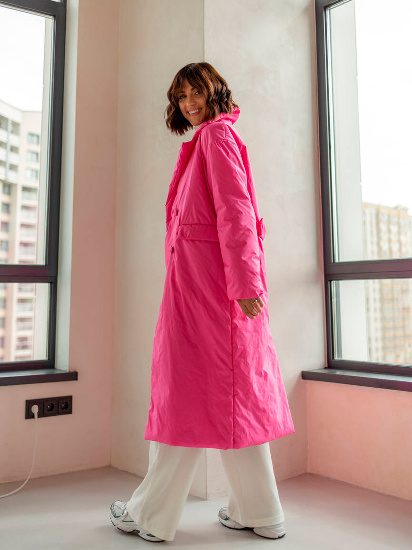 Пальто с утеплителем Milirud модель mil486-malinovij Фото