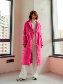 Пальто с утеплителем Milirud модель mil486-malinovij Фото