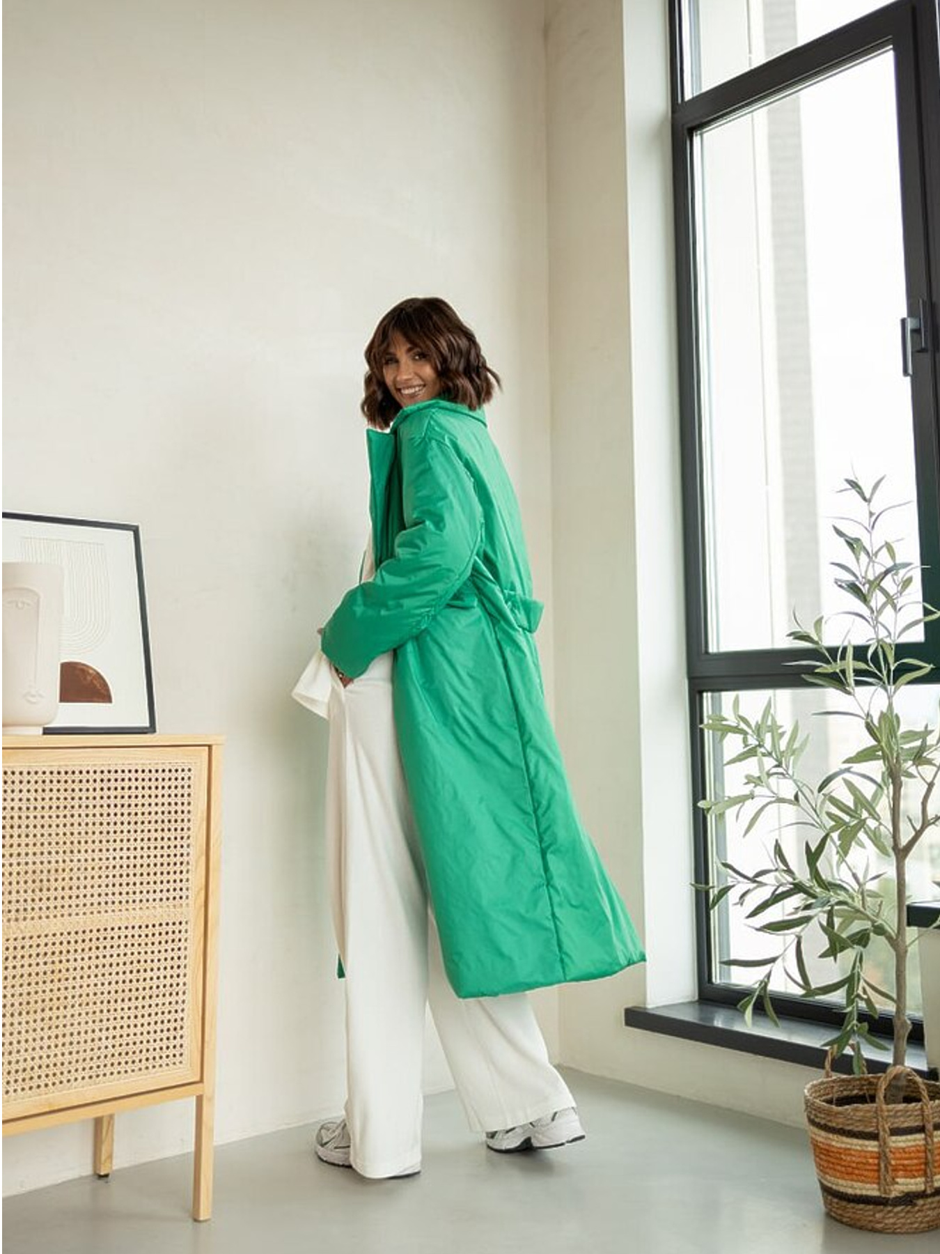 Пальто с утеплителем Milirud модель mil486-zelenij Фото