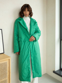 Пальто з утеплювачем Milirud модель mil486-zelenij Фото