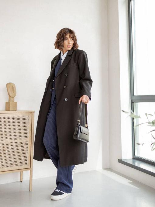 Пальто Milirud модель mil518-chornij Фото