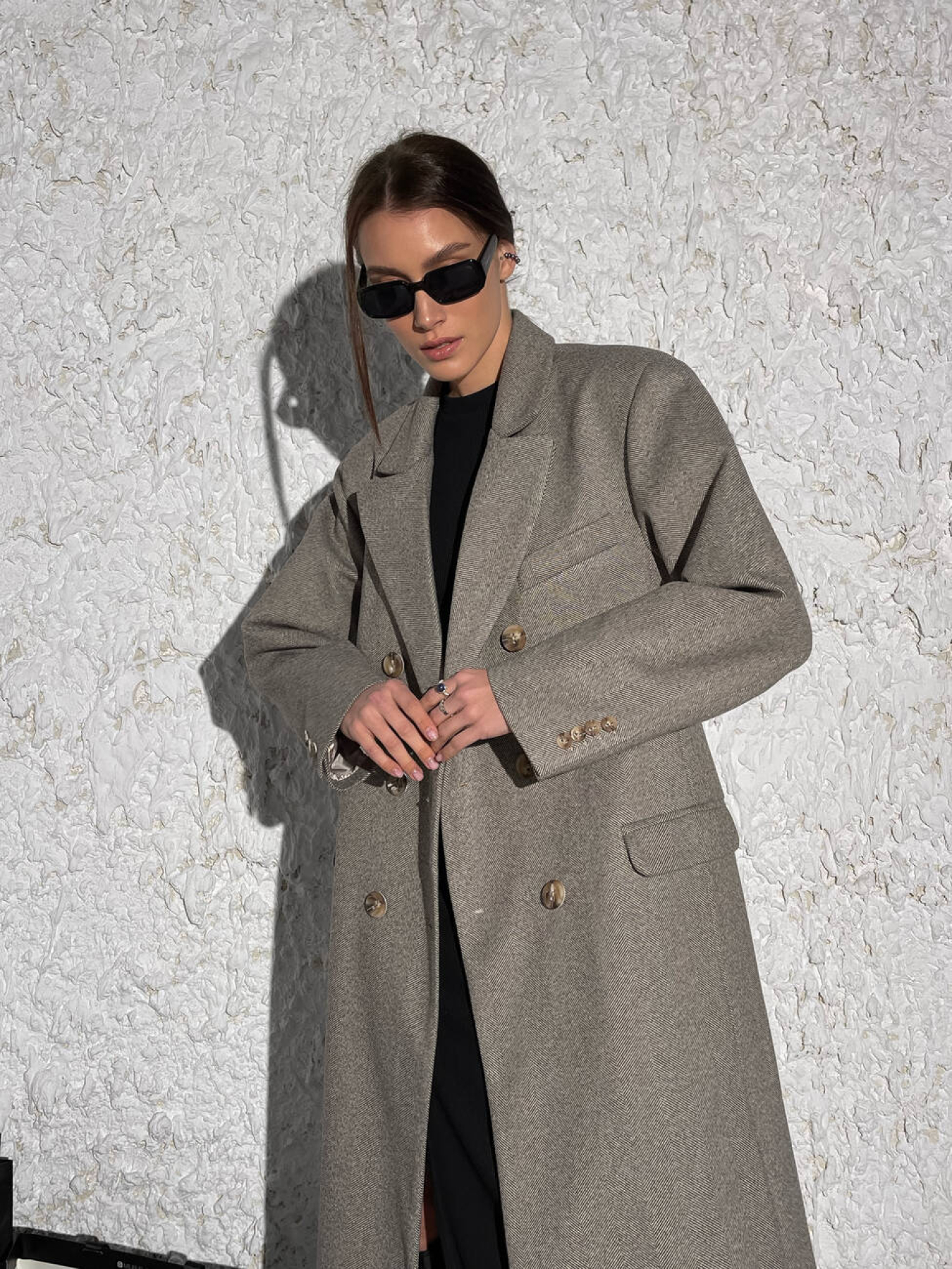 Пальто Milirud модель mil518-bezhevij Пальто Milirud модель mil518-bezhevij Фото