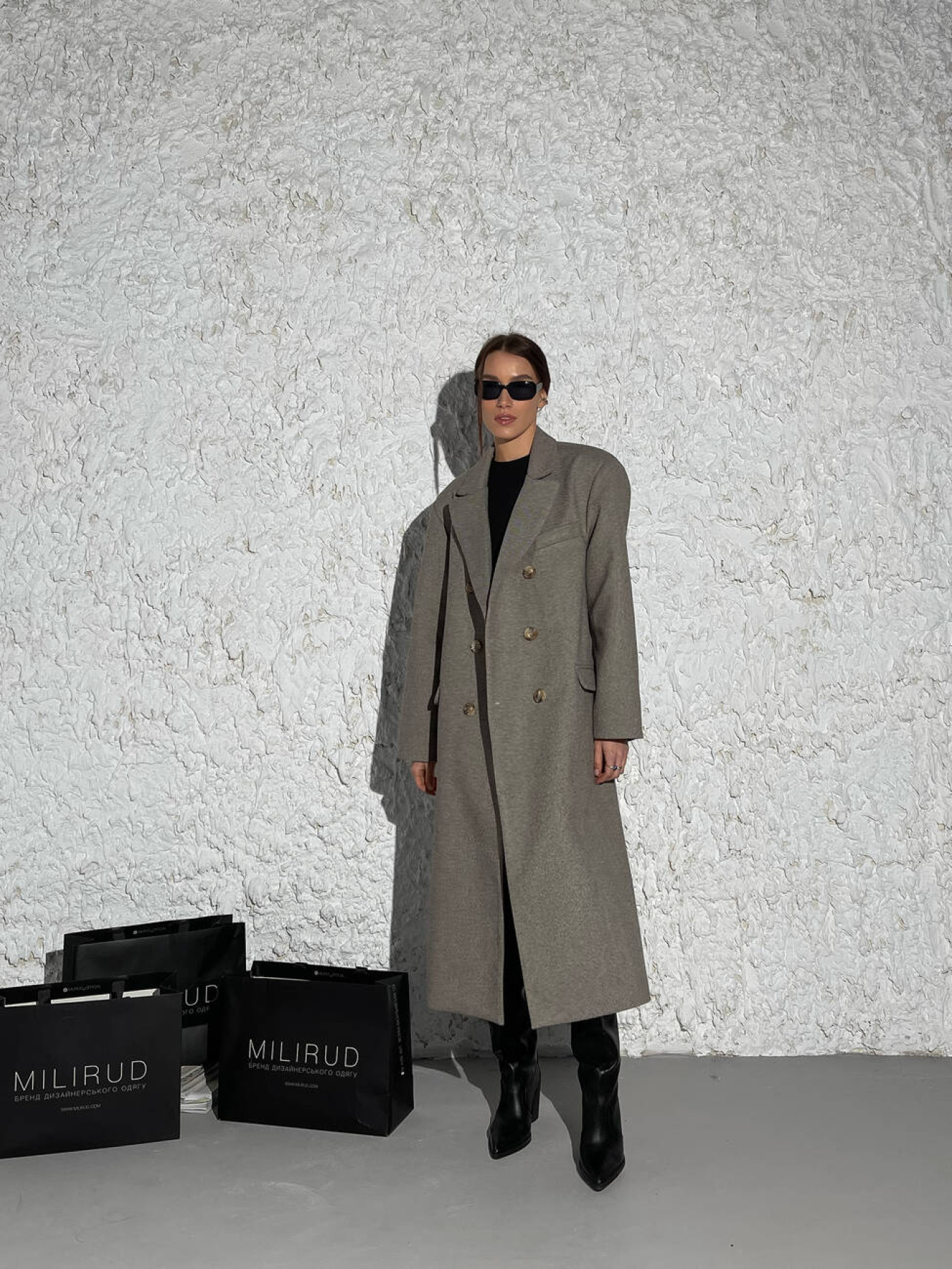 Пальто Milirud модель mil518-bezhevij Пальто Milirud модель mil518-bezhevij Фото