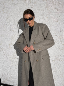 Пальто Milirud модель mil518-bezhevij Пальто Milirud модель mil518-bezhevij Фото