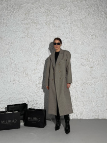 Пальто Milirud модель mil518-bezhevij Пальто Milirud модель mil518-bezhevij Фото