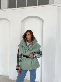 Жилет с утеплителем Milirud модель mil367-olivkovij Фото