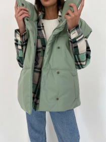 Жилет с утеплителем Milirud модель mil367-olivkovij Фото