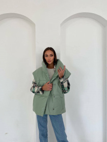 Жилет с утеплителем Milirud модель mil367-olivkovij Фото