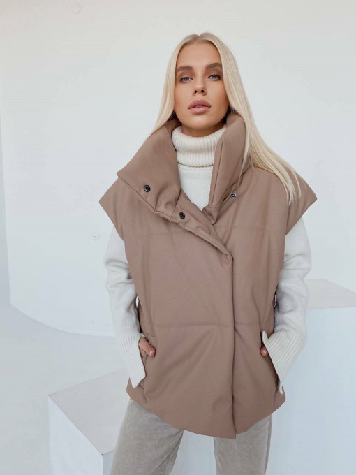 Жилет Milirud модель mil367-bezhevij Фото