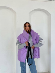 Жилет с утеплителем Milirud модель mil367-lavandovij Фото